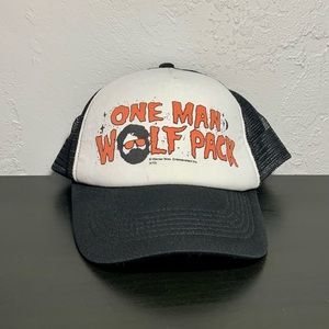 Ceasars Palace Vegas One Man Wolf Pack Snapback Hat. The Hangover.l